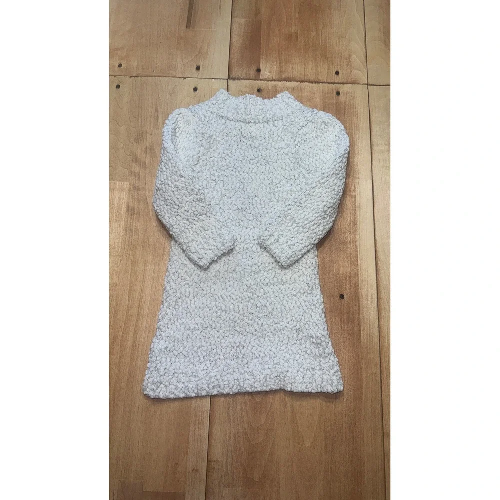 Cat Jack Toddler Girls Textured Mock Neck Long Sleeve Sweater Dress‎ 3T